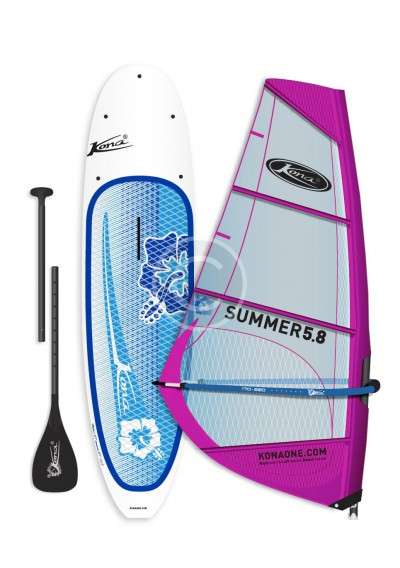 Purple Windsurfing Sail