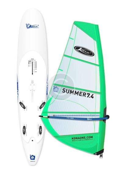 Green Windsurfing Sail